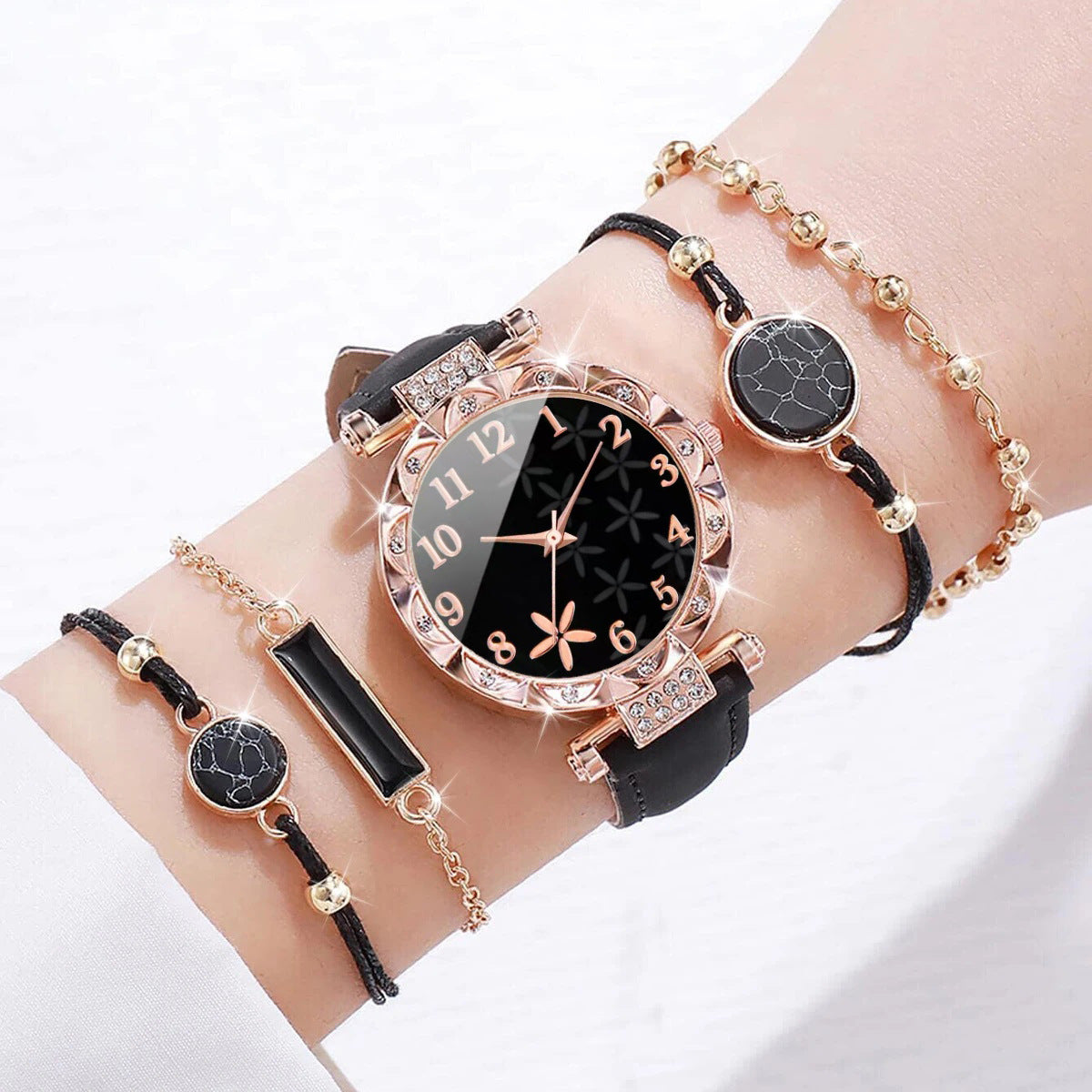 Butterfly Digital Belt Watch suit