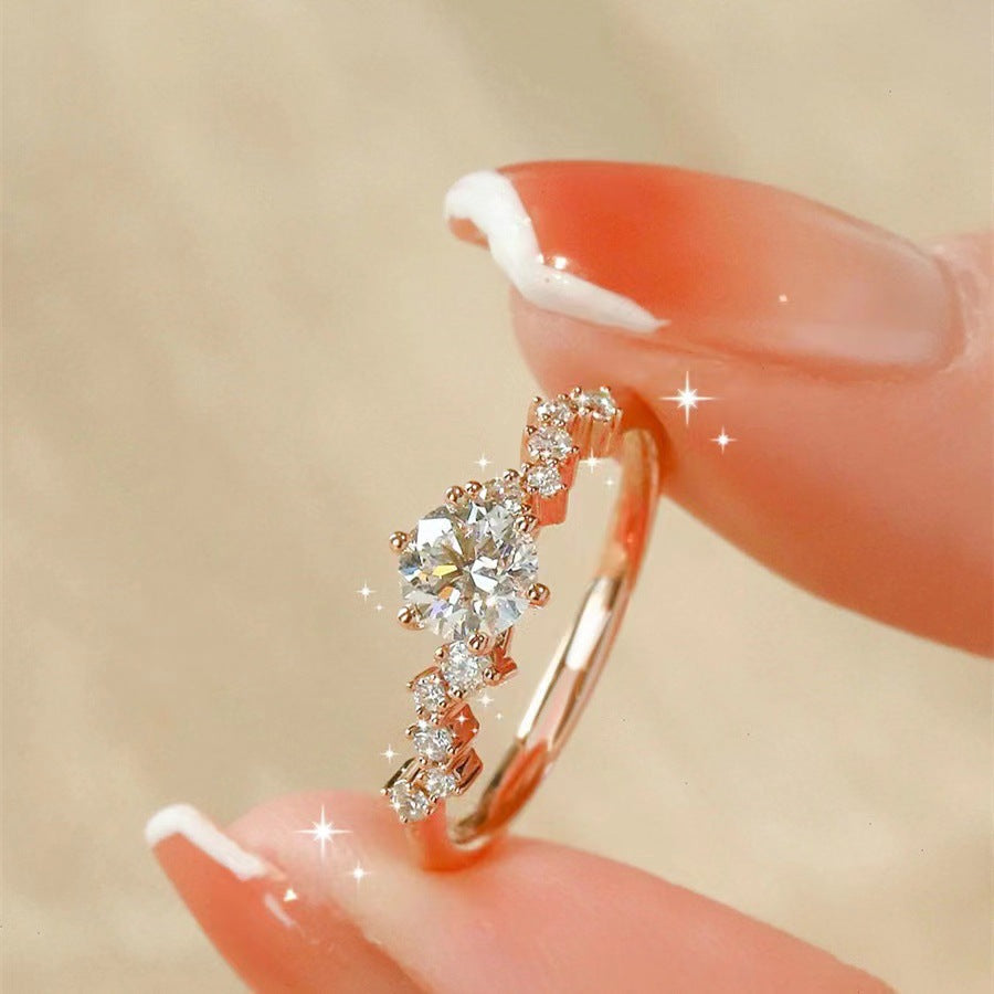 Star Wish Full Diamond Ring
