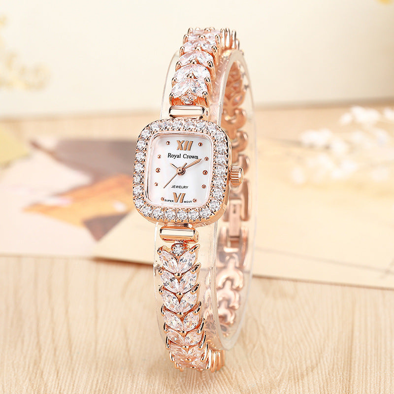 Royal Crown Diamond Watch