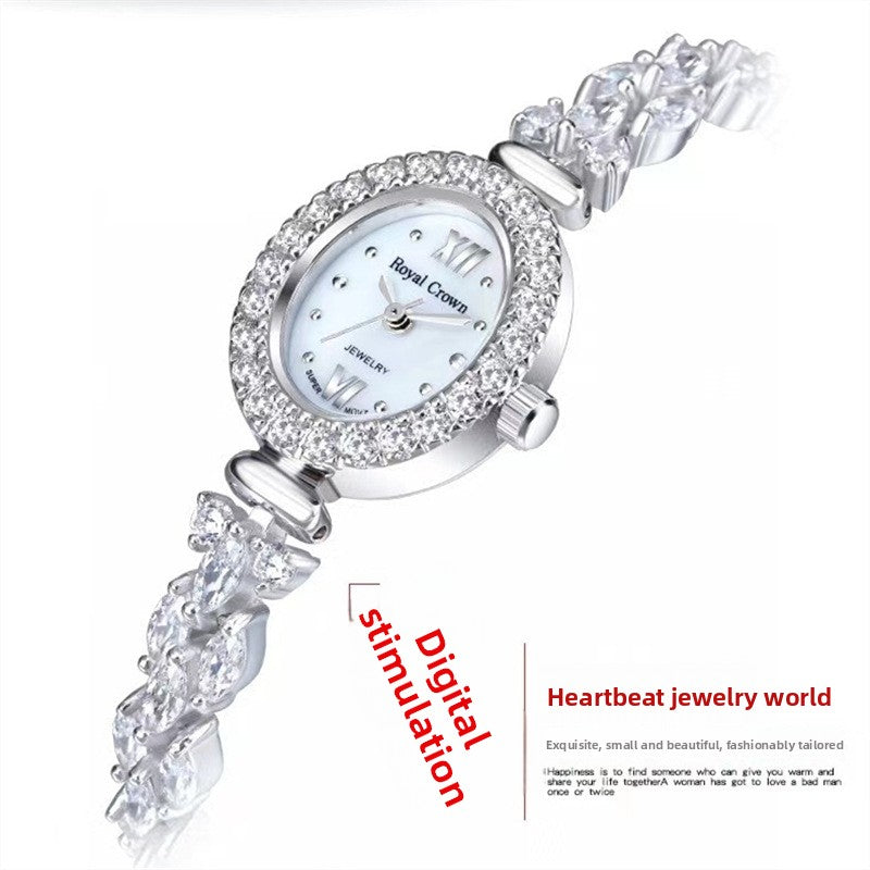Royal Crown Diamond Watch