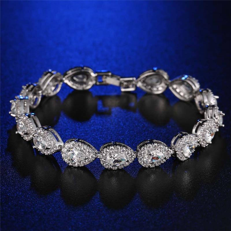 Water Drop Zircon Bracelet