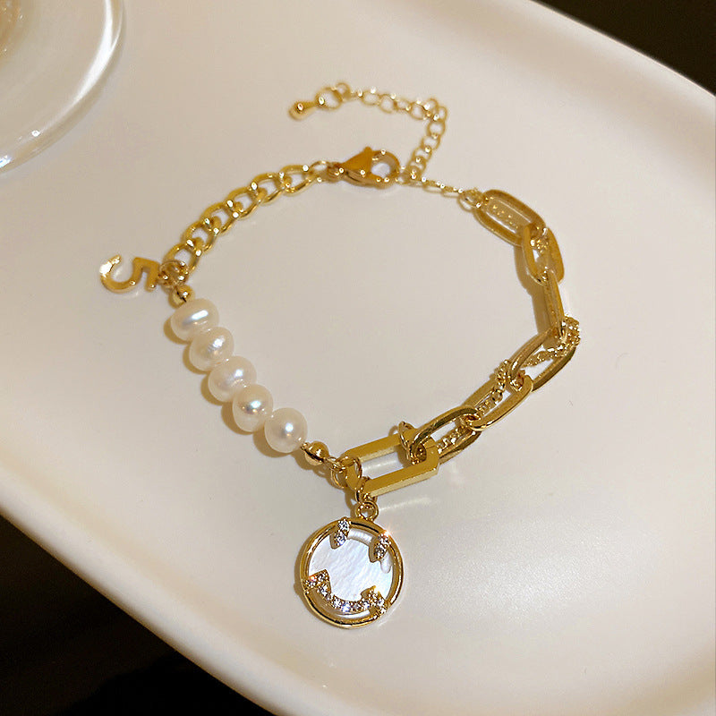 Artificial crystal bracelet