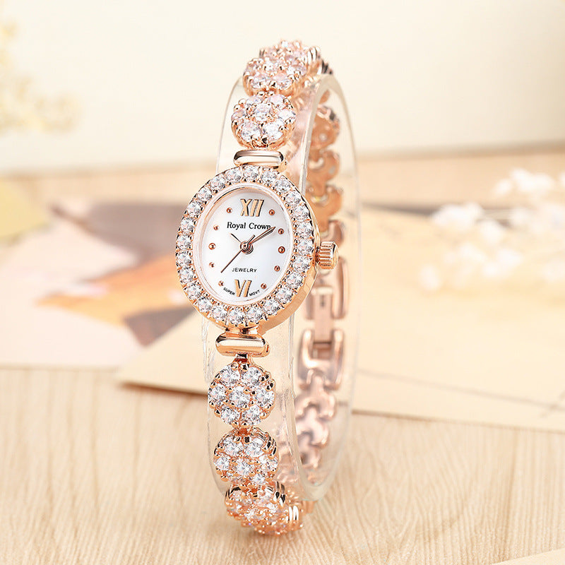Royal Crown Diamond Watch