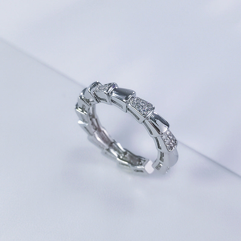 Snake bone ring