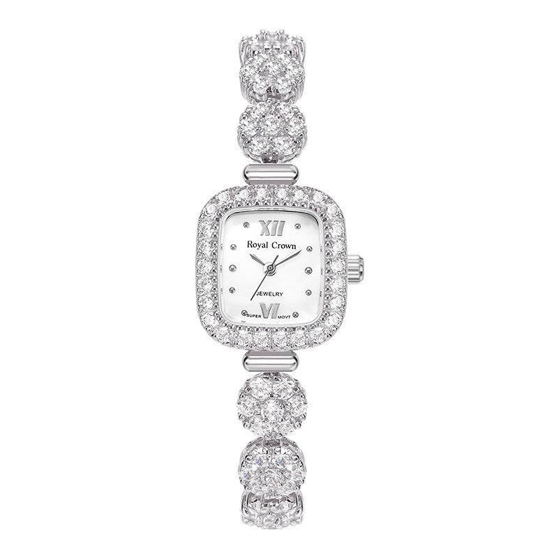 Royal Crown Diamond Watch