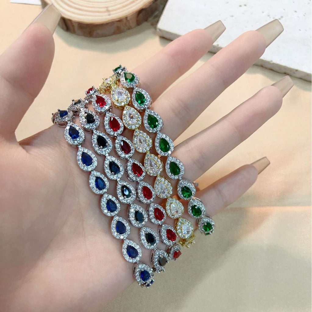 Water Drop Zircon Bracelet