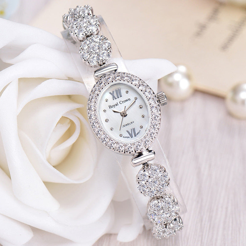 Royal Crown Diamond Watch