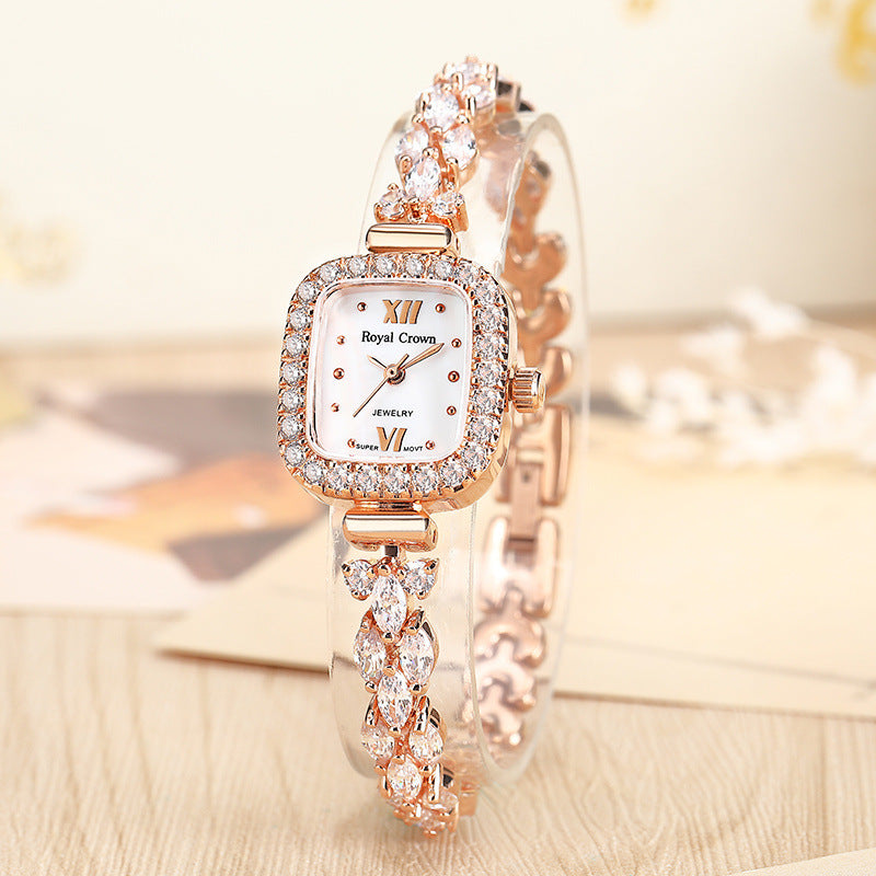 Royal Crown Diamond Watch
