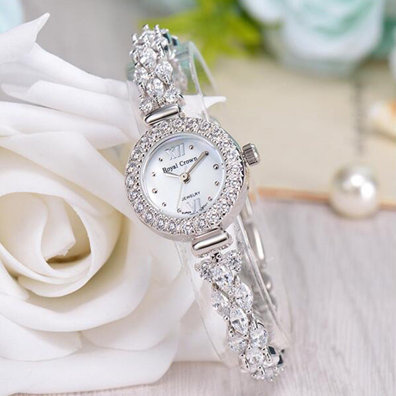 Royal Crown Diamond Watch