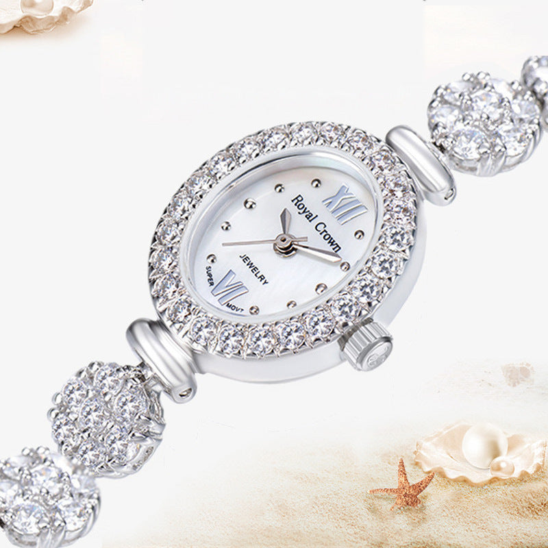Royal Crown Diamond Watch