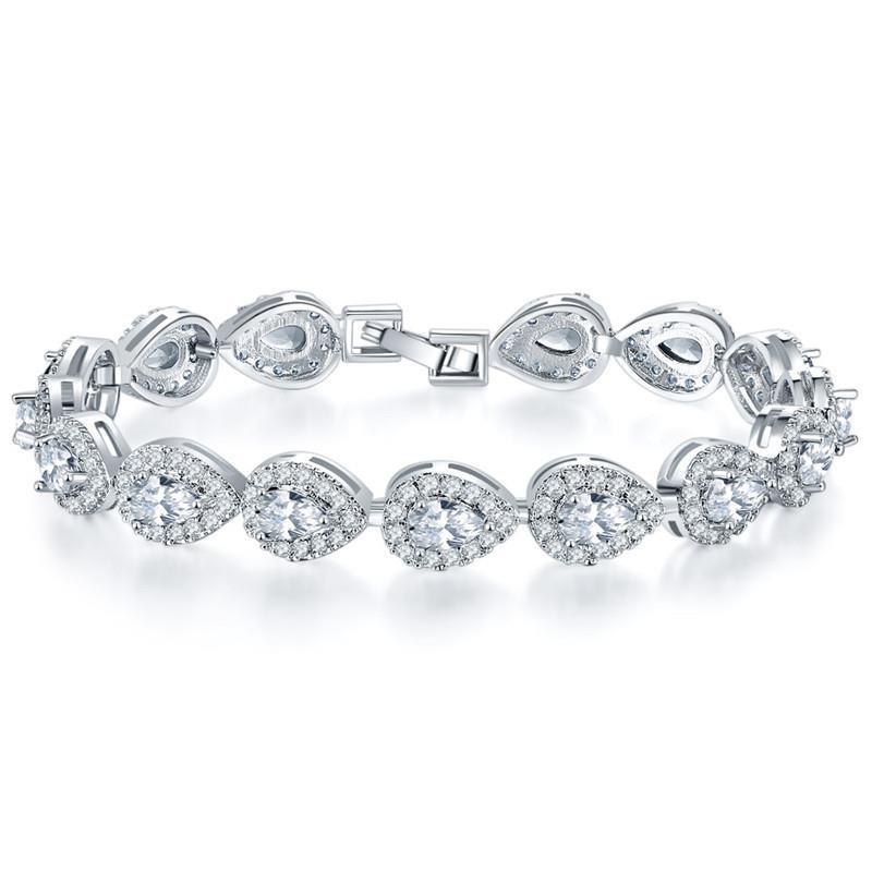 Water Drop Zircon Bracelet