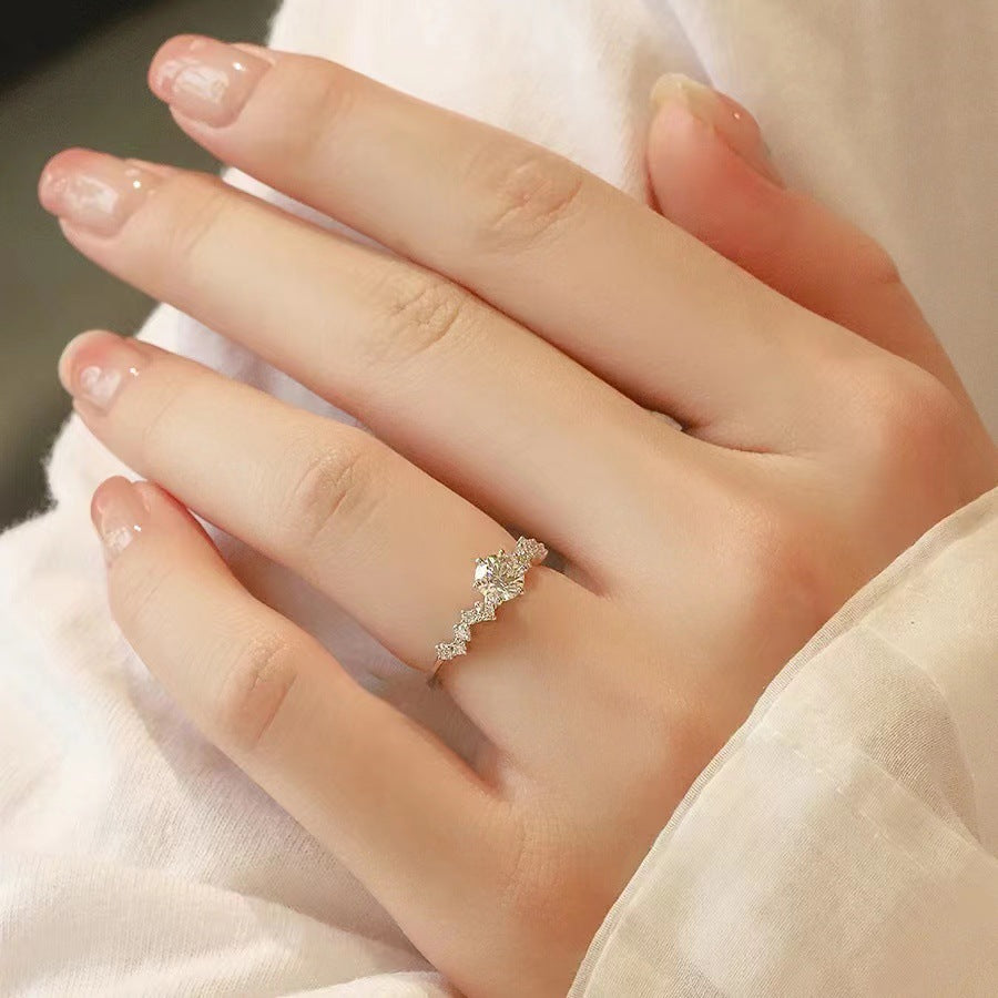 Star Wish Full Diamond Ring